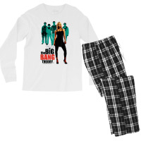 The Big Bang Theory Penny And The Boys T Shirt Men's Long Sleeve Pajama Set | Artistshot