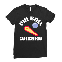 Retro Pinball Wizard Arcade Player Game Lover Vintage Premium T Shirt Ladies Fitted T-shirt | Artistshot