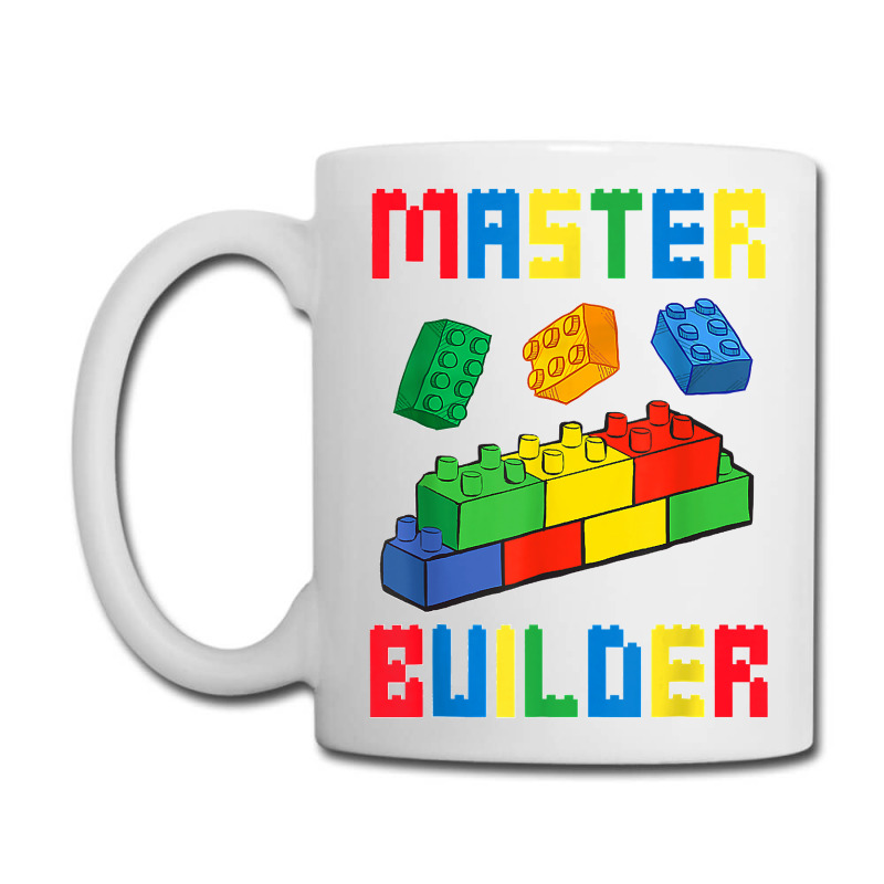 Brick Builder Funny Blocks Building Master Builder Toys Kids Coffee Mug | Artistshot