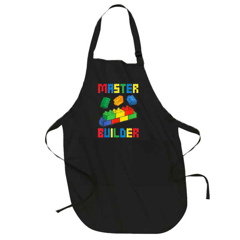 Brick Builder Funny Blocks Building Master Builder Toys Kids Full-length Apron | Artistshot