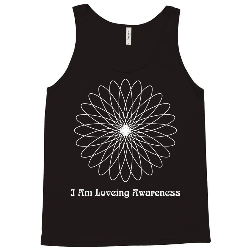 Womens I Am Loving Awareness, Ram Dass Mantra, Mandala V Neck T Shirt Tank Top by uekirstockpg | Artistshot