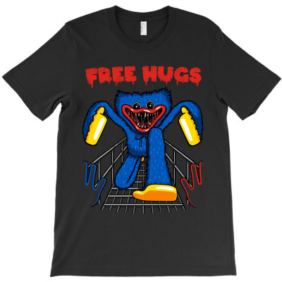 Scary Hug! T-shirt Designed By Raffiti