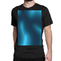 Blue Shapes   Cool Classic T-shirt | Artistshot