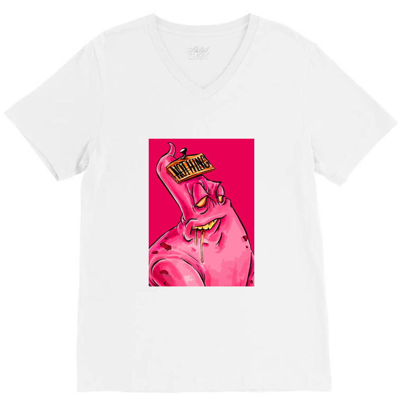 Spon.ge.bob V-Neck Tee by Redlaaaaaw | Artistshot