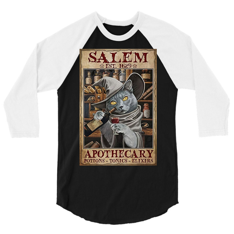 Salem Est. 1629 3/4 Sleeve Shirt by Kelly S | Artistshot