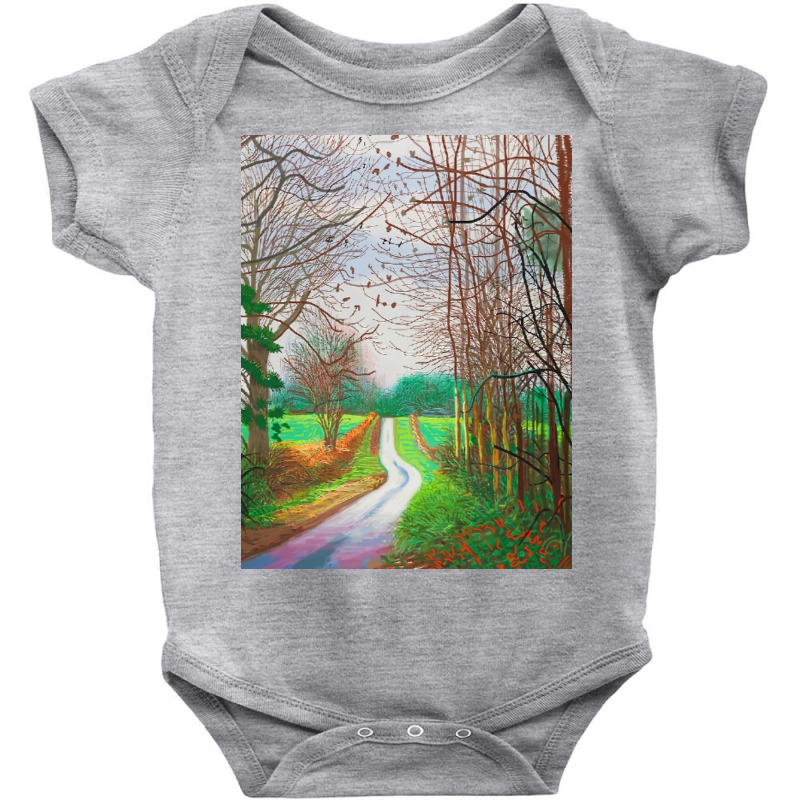 David The Arrival Spring In Woldgate Baby Bodysuit by Edward N | Artistshot