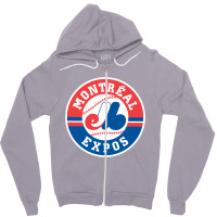 Montreal Expos Zipper Hoodie by Artistshot