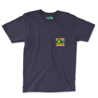 Navy jamaicans my story began in jamaica pride jamaica lovers t shirt Pocket T-Shirt - hglan77