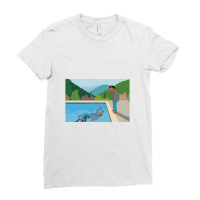 The Drowning Narcissus   Bojack Horseman Fanart Bojack Horseman Ladies Fitted T-shirt | Artistshot