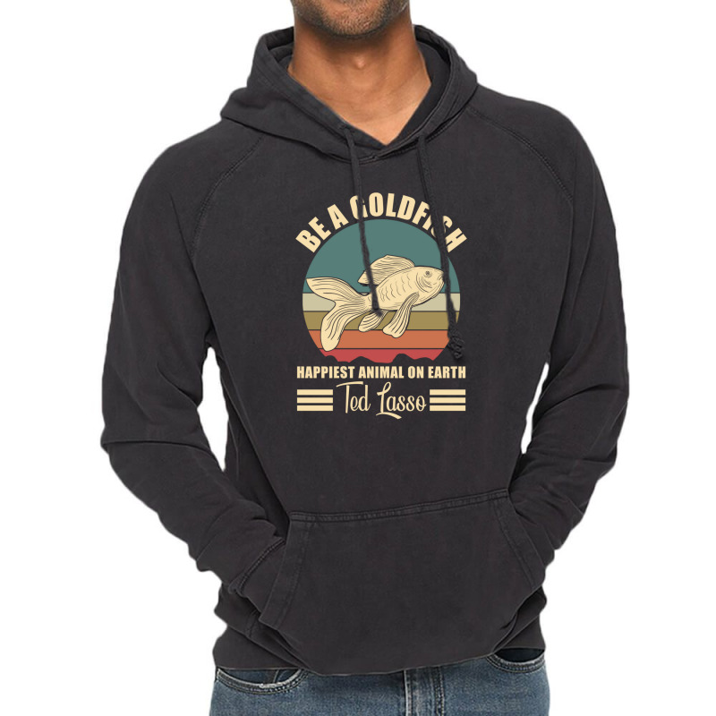 Ted Lasso Be A Goldfish Men's Black Sweatshirt-S