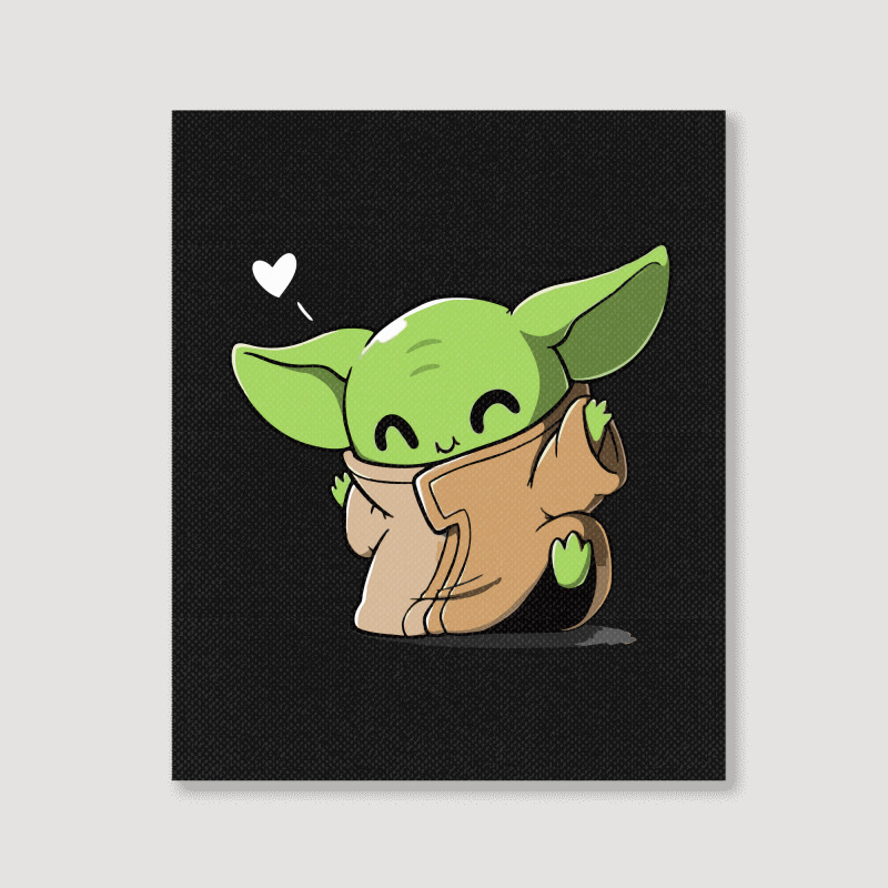 Cute Baby Yoda Print