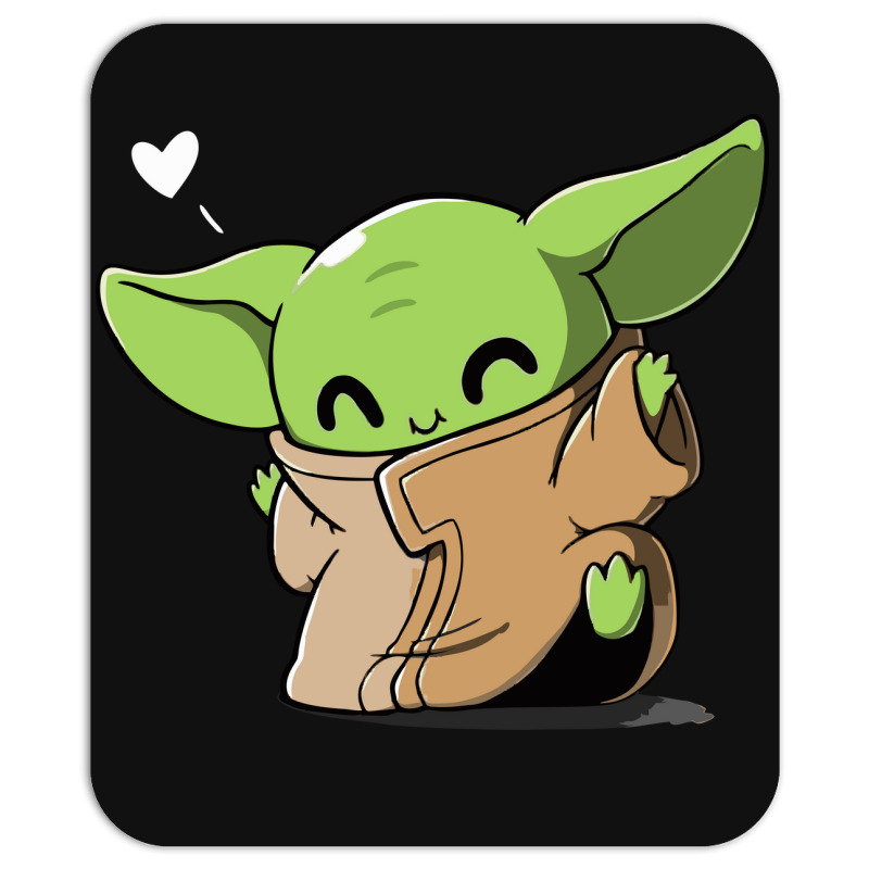 Cute baby yoda' Mouse Pad