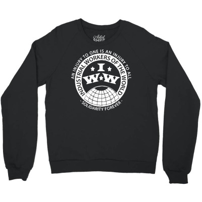 Workers Of The World Crewneck Sweatshirt Designed By Blqs Apparel