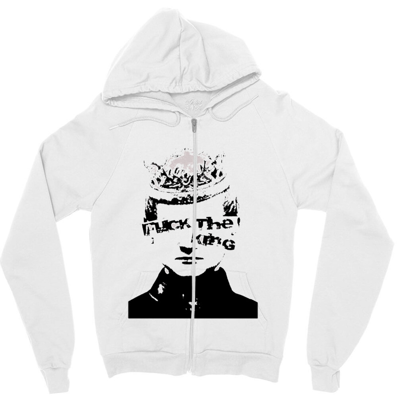 The King Zipper Hoodie | Artistshot