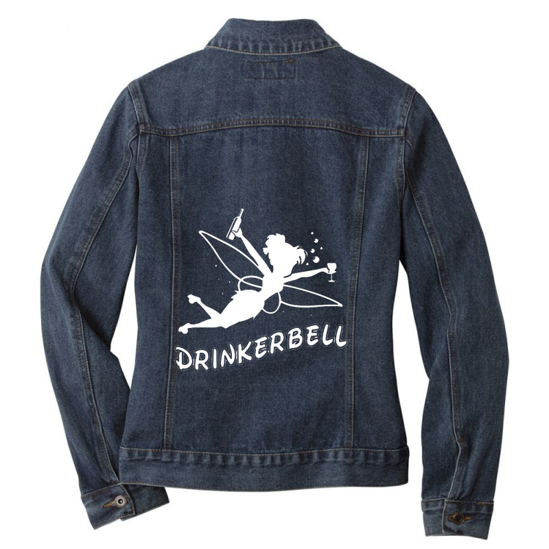 Tinkerbell Ladies Denim Jacket by iluolstore | Artistshot