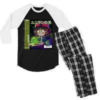 Music Retro Anime Cute Funny Gifts Boy Girl Men's 3/4 Sleeve Pajama Set | Artistshot