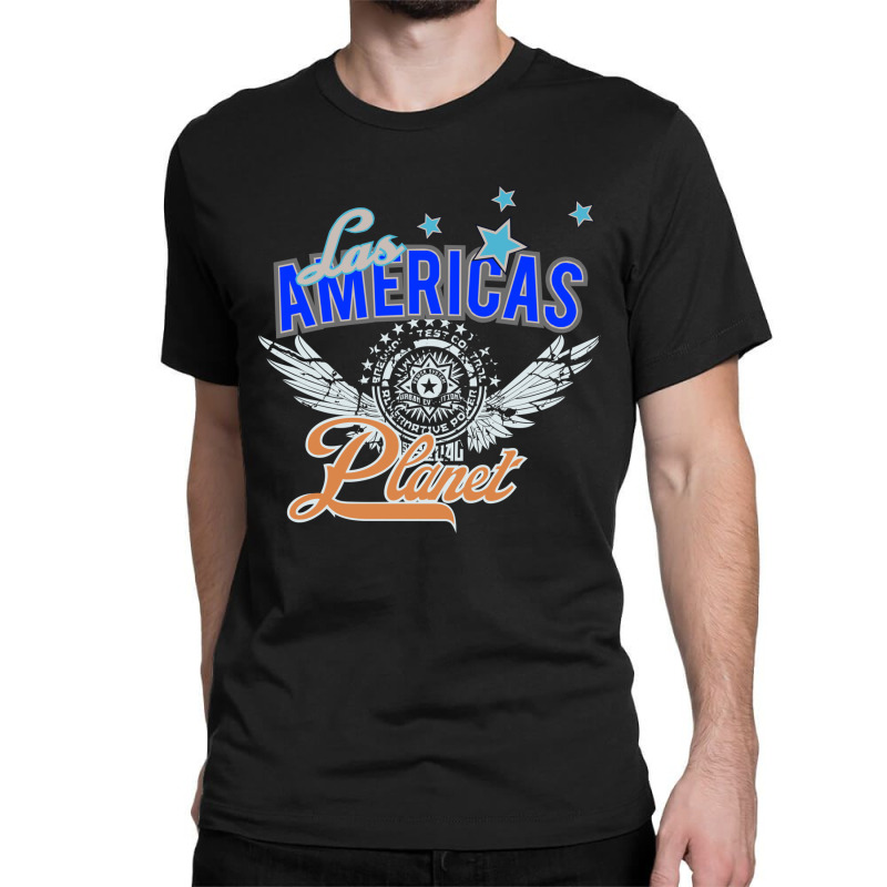 Las Americas Planet Classic T-shirt by cogentprint | Artistshot