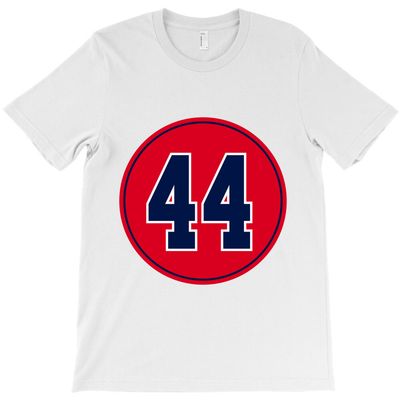 Hank Aaron Number 44 T-shirt. By Artistshot