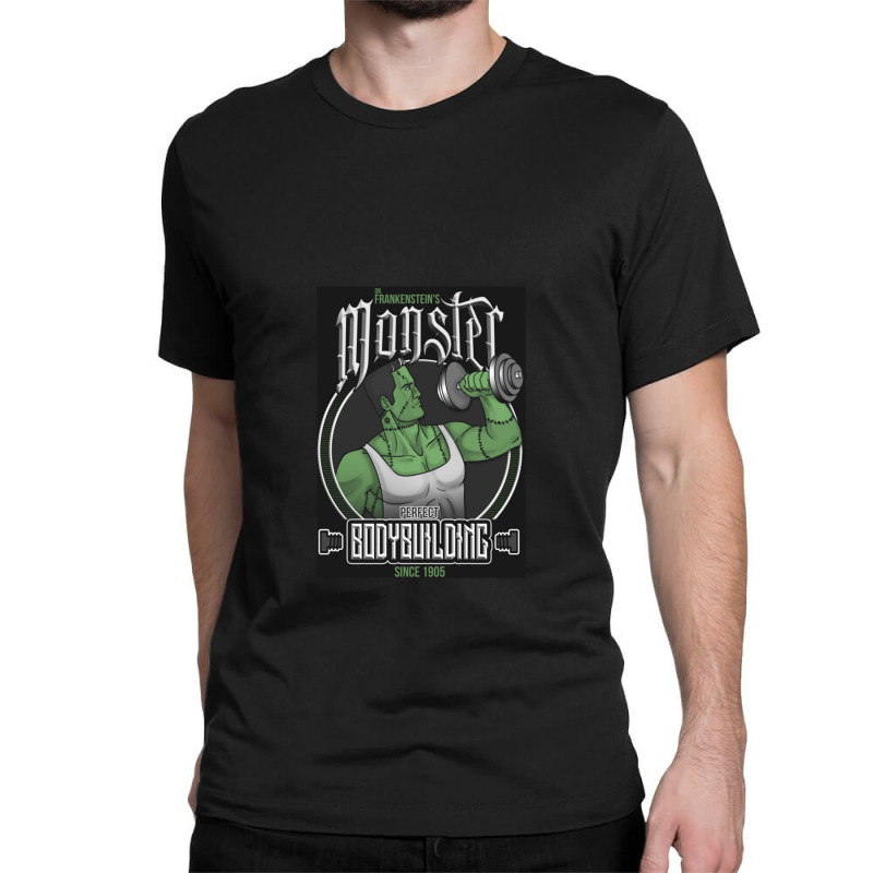 Frankenstein's Bodybuilding Classic T-shirt by keadaanmu | Artistshot