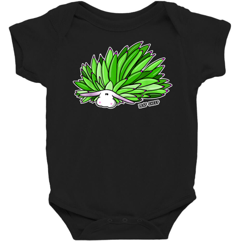 Leaf Sheep Cute Ocean Sea Slug Costasiella Kuroshimae Kawaii T Shirt Baby Bodysuit | Artistshot