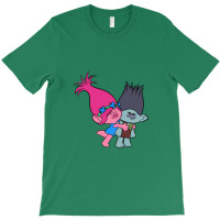 Branch And Poppy Trolls T-shirt | Artistshot