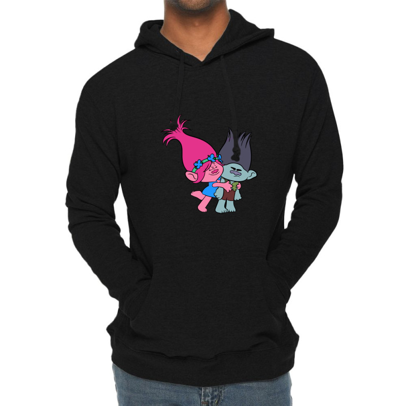 Branch And Poppy Trolls Lightweight Hoodie | Artistshot