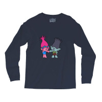 Branch And Poppy Trolls Long Sleeve Shirts | Artistshot