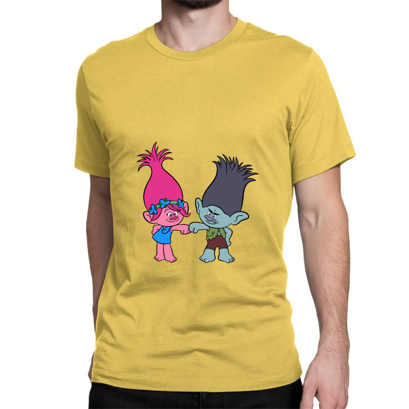 Branch And Poppy Trolls Classic T-shirt | Artistshot