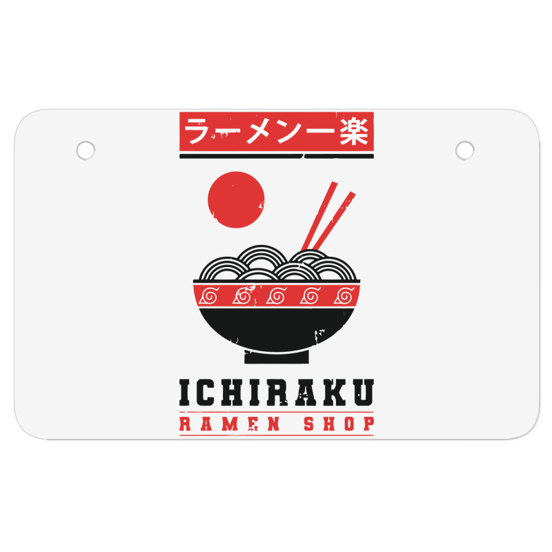 Ichiraku Ramen Shop Atv License Plate | Artistshot