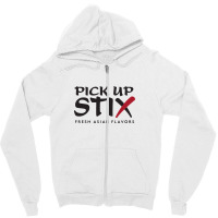 Pick Up Stix Zipper Hoodie | Artistshot