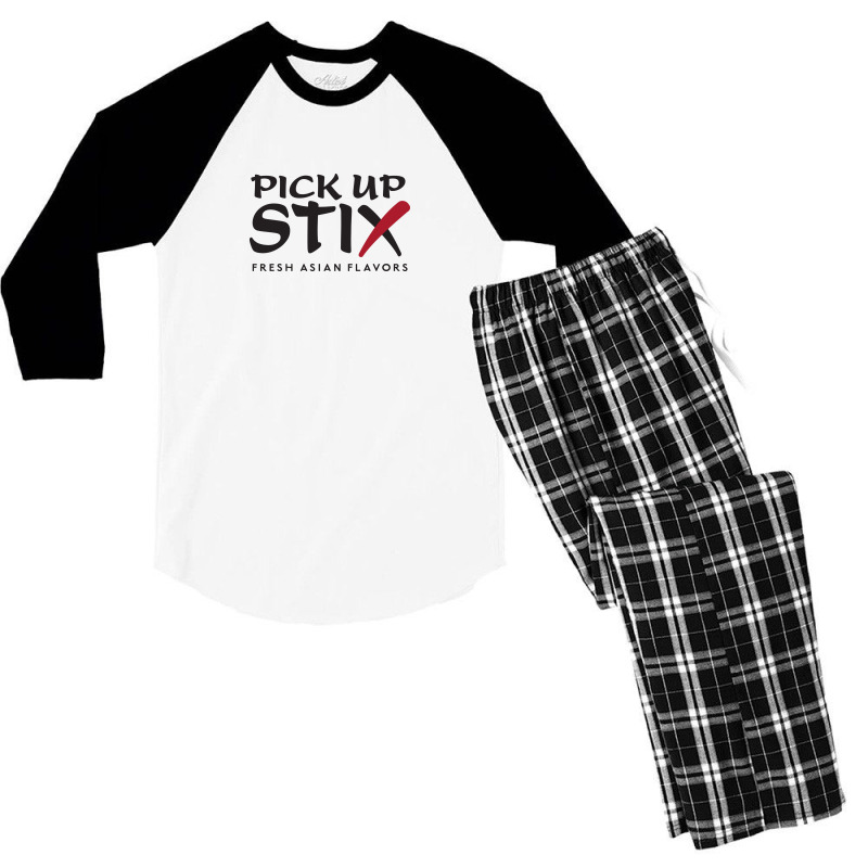 Pick Up Stix Men's 3/4 Sleeve Pajama Set by singtodes | Artistshot