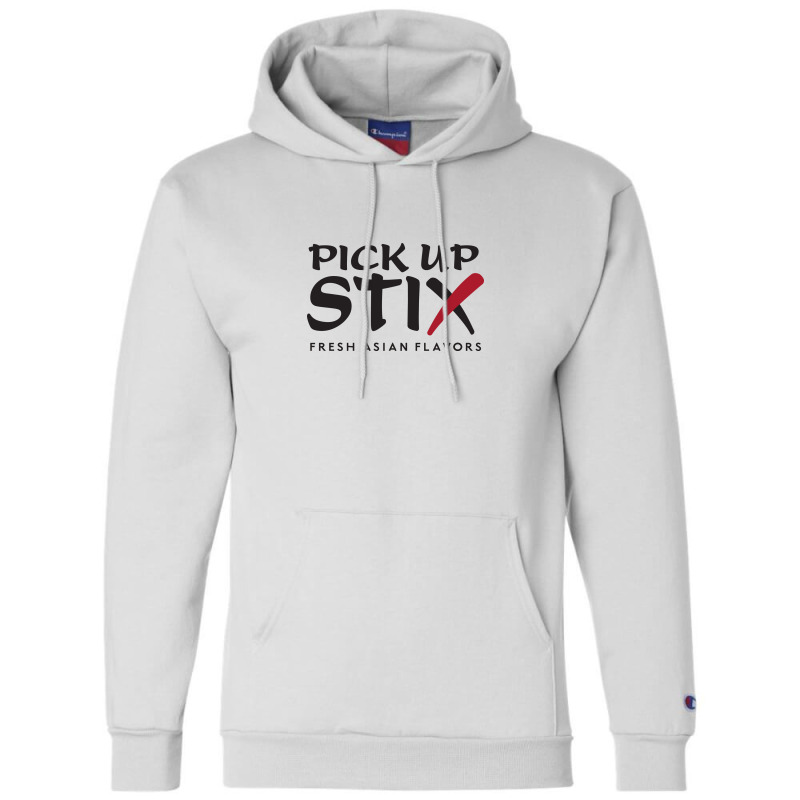 Pick Up Stix Champion Hoodie by singtodes | Artistshot