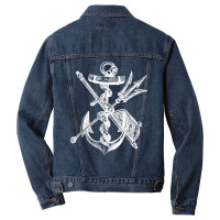 Poseidon Symbol Trident Ancient Greece Anchore T Shirt Men Denim Jacket | Artistshot