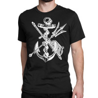 Poseidon Symbol Trident Ancient Greece Anchore T Shirt Classic T-shirt | Artistshot