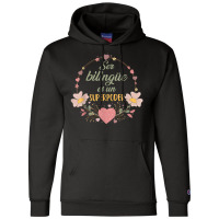 Ser Bilingue Es Un Superpoder Spanish Teacher Esl Teacher T Shirt Champion Hoodie | Artistshot