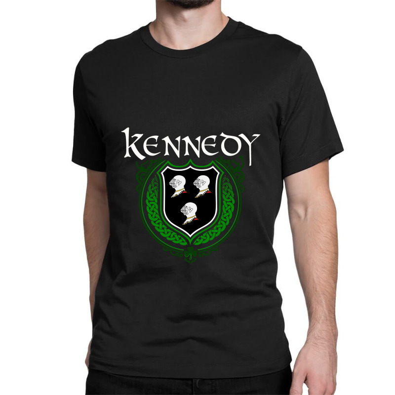 Kennedy Family Irish Coat Of Arms Kennedy Classic T-shirt by nbobatiga | Artistshot