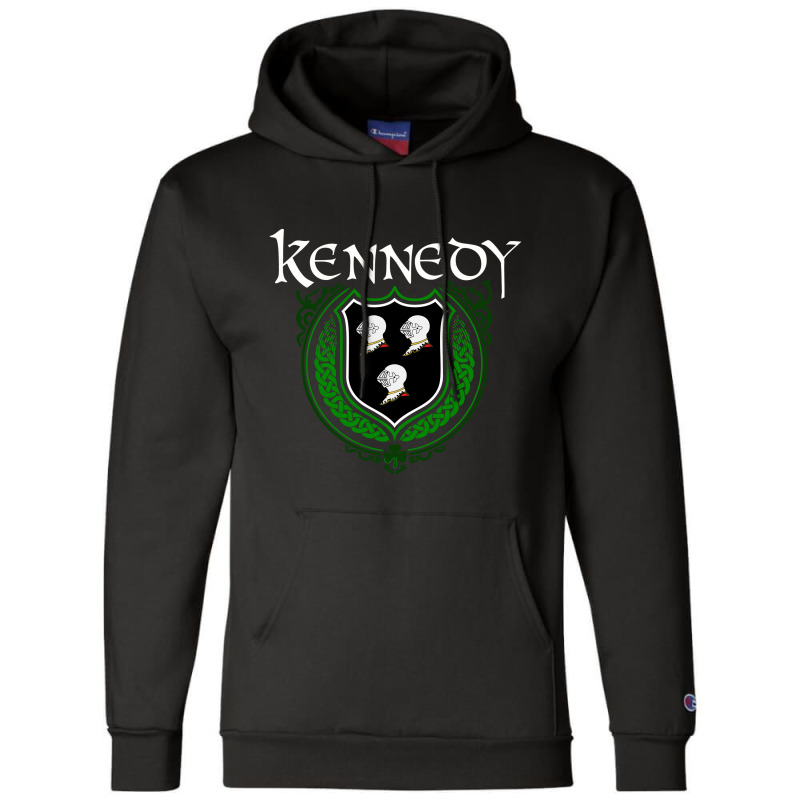 Kennedy Family Irish Coat Of Arms Kennedy Champion Hoodie by nbobatiga | Artistshot