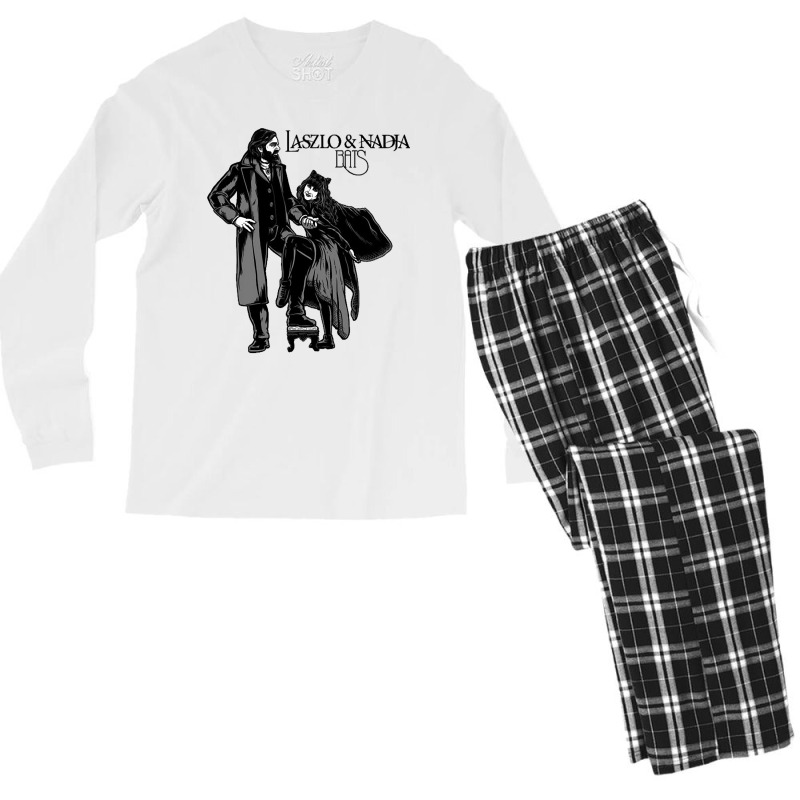 Classic Film Bat Men Women Men's Long Sleeve Pajama Set by AlisonArtists | Artistshot