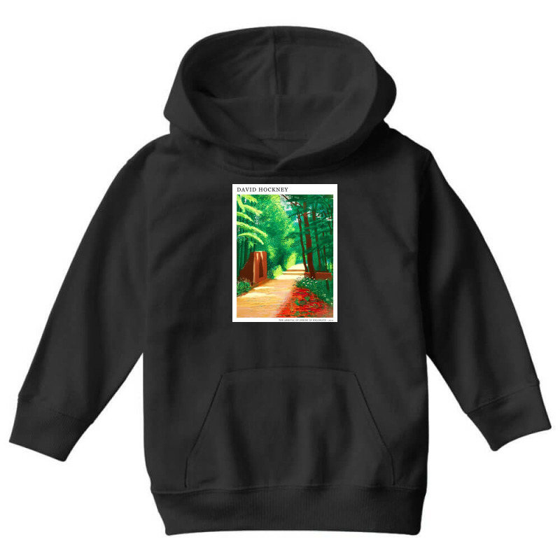 The Arrival Hockney Of Spring Youth Hoodie by Ella E | Artistshot