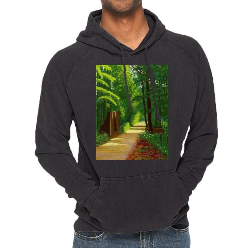 David Very Beautiful Forest Vintage Hoodie | Artistshot