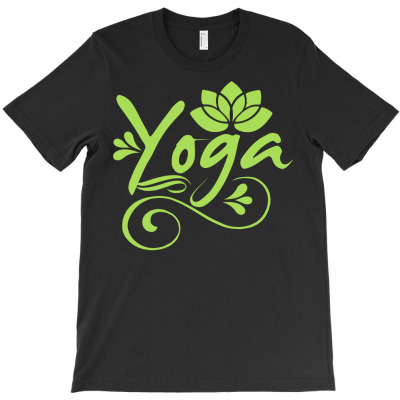 Yoga Shirt Yoga Meditation Lotus Gift Tee T-shirt Designed By Dani Ramdan