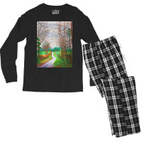 David The Arrival Spring In Woldgate Men's Long Sleeve Pajama Set | Artistshot