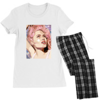 Angelina Jolie Cigarette Charming Women's Pajamas Set | Artistshot