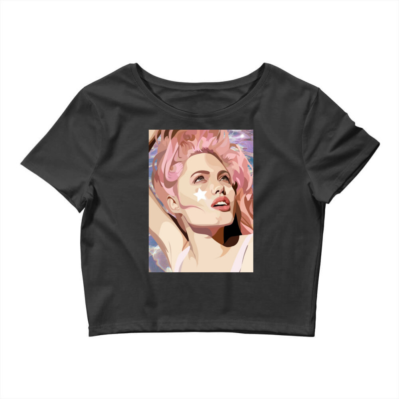 Angelina Jolie Cigarette Charming Crop Top by trokeryth | Artistshot