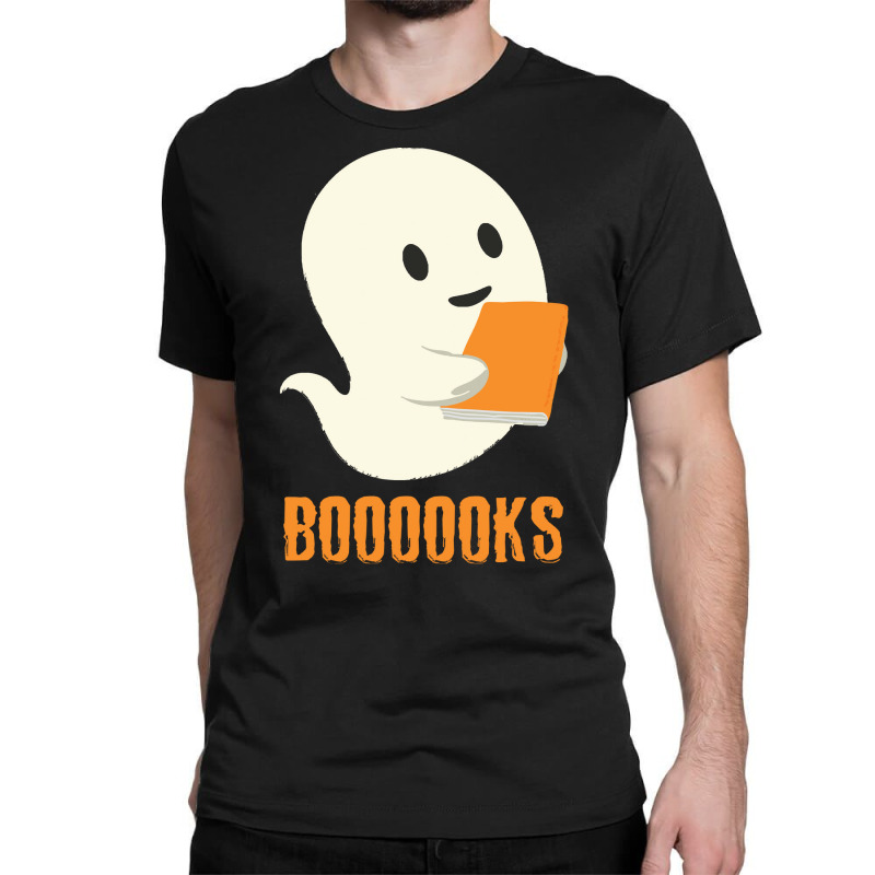 Halloween Booooks T  Shirt Booooks. Funny Books Reader Halloween Costu Classic T-shirt | Artistshot