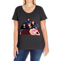 Classic Film  Comedy Films Painting Ladies Curvy T-shirt | Artistshot