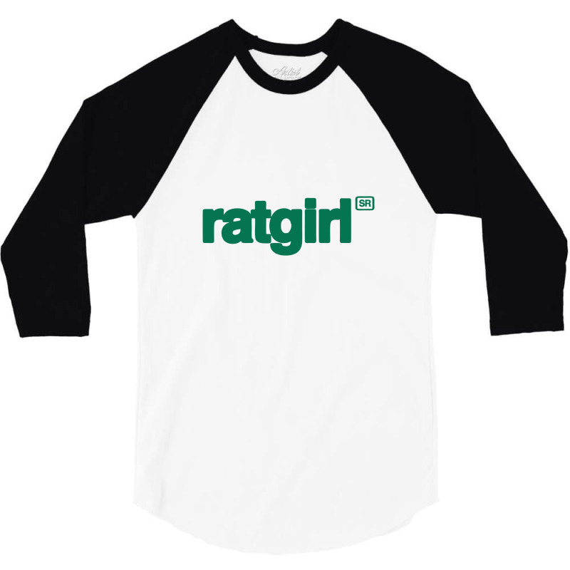 Stray Rats Ratgirl 3/4 Sleeve Shirt. By Artistshot