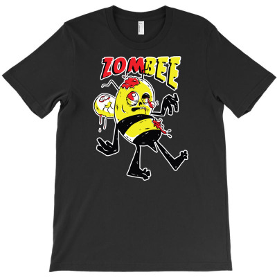 Zombee Spooky Bee Halloween Gift T-shirt Designed By Dani Ramdan