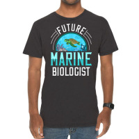 Future Marine Biologist Gift Biology Ocean Life T Shirt Vintage T-shirt | Artistshot