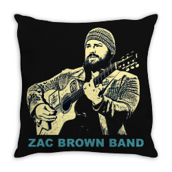 zac brown band Throw Pillow | Artistshot